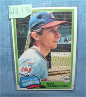 Vintage Bud Harrelson baseball card