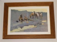 Framed print  "New Year on the Cimarron " by