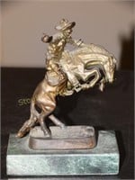 Frederic Remington Bronze sculpture, "Bronco