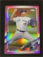 2021 TOPPS NATE PEARSON REFRACTOR ROOKIE