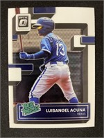 2022 OPTIC LUISANGEL ACUNA RATE PROSPECT