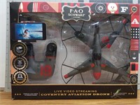Coventry aviation drone (FAO Schwartz) not tested