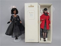 TWO SILKSTONE BARBIES: