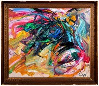 Elaine De Kooning (1918-1989), Oil on Canvas