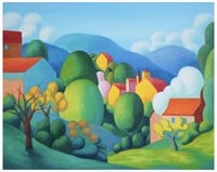 Salvo (1947-2015), Oil on Canvas