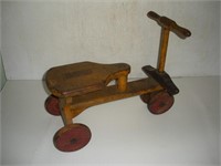 Vintage Jim Dandy Childrens Wooden Scooter  20x15
