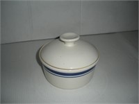 Vintage Land O Lake Crock w/Lid  6x5