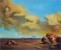 Salvador Dali (1904-1989), Oil on Canvas