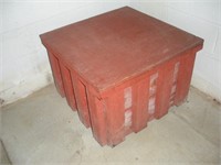 Wood Storage Patio Box  27x27x19
