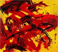 Kazuo Shiraga (1924-2008), Oil on Canvas