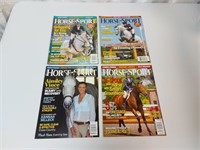 4 Horse Sport Magazines