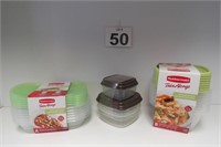 New Rubbermaid & Fit-o-fresh Containers
