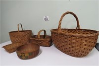 Wicker Baskets - Vintage
