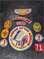 Vintage Boy Scout Patches , Order Of The Arrow ,