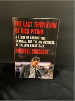 The last temptation of Rick Pitino hardback book