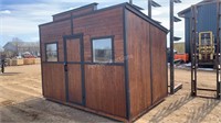 8Ft x 12Ft Western Style Shed on Skid