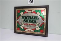 Michael Shea's Beer Mirrored Sign 18 x 22