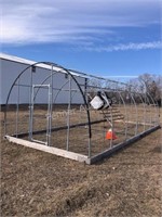 12' x 28' Chicken Run w/ Tarp (Off Site)