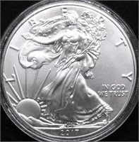 2017 SILVER EAGLE GEM