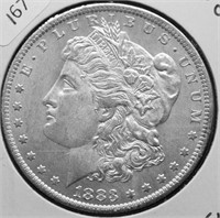 1883 O CHOICE BU MORGAN DOLLAR