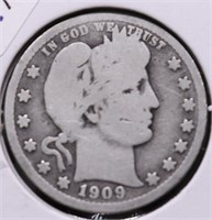 1909 S BARBER QUARTER G