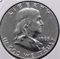 1963 PROOF FRANKLIN HALF DOLLAR