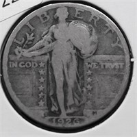 1926 S STANDING QUARTER F