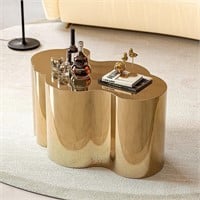 Gold Stainless Coffee Table, Small Cloud Fashion