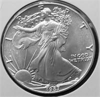 1987 SILVER EAGLE GEM