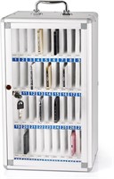 Ozzptuu Pocket Chart Storage Cabinet