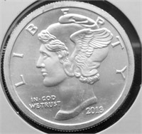 1 OZ .999 SILVER ROUND