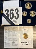 1992 American Eagle Gold Bullion Set