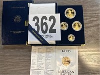 1992 American Eagle Gold Bullion Set