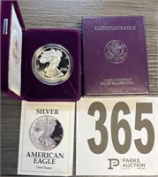 1992 American Eagle 1 oz. .999 Silver Dollar