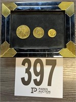 Framed Coin Set