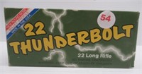 (500) Rounds of Remington 22LR Thunderbolt ammo.