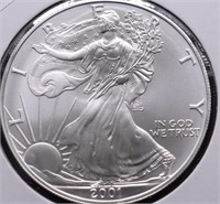 2001 SILVER EAGLE GEM