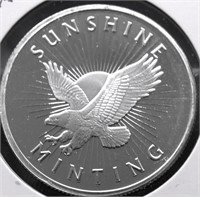 1 OZ .999 SILVER ROUND