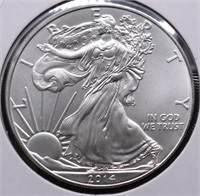 2014 SILVER EAGLE GEM