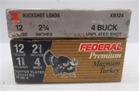 (10) Rounds of Federal premium 12 gauge 2 3/4"