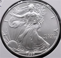 1997 SILVER EAGLE GEM