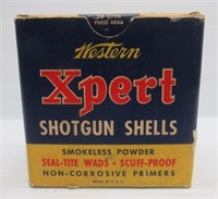 Full box of antique Western Xpert 20 gauge 2 1/2"