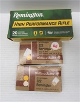 (59) Rounds total of 222 rem. Of various brands.