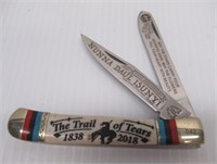 Kissing Crane 3.5" blade Trail of Tears 2 blade