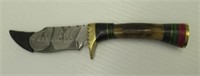 4" Damascus blade knife.
