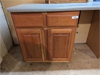 Base Cabinet with Countertop Piece