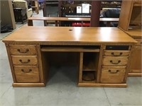 Long Wood Office Desk