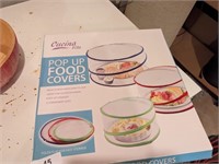 Pop-up Food Covers, Plastic Tablecloths & Other