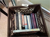 Crate with Assorted Books