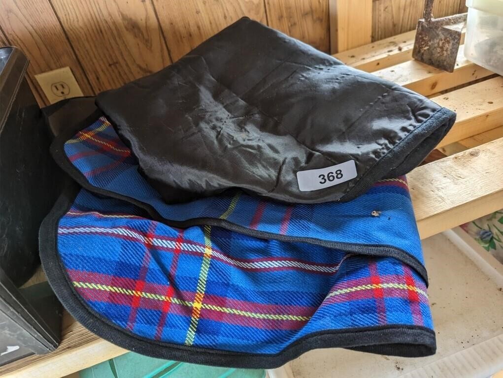 (2) Travel Blankets